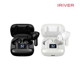 iRiver Dual Drive Bluetooth Earphone IB-T5013BT, Bluetooth 5.3, auto pairing, dual drive, one-touch button, AI voice recognition, use up to 20 hours, 5g ultra light